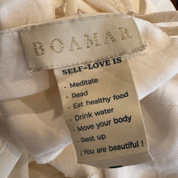 BOAMAR Bianca Balloon Sleeve Cutout Cover-Up Maxi Dress Size XL - Picture 13 of 16